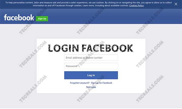 Login Facebook