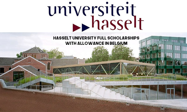Hasselt University Full Scholarships with Allowance in Belgium