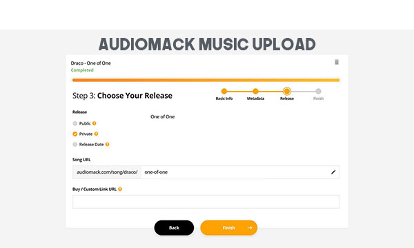 Audiomack Music Upload