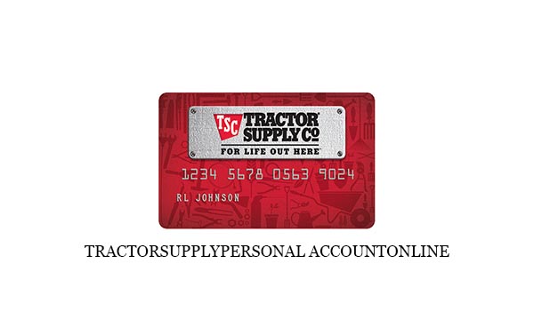 Tractorsupplypersonal Accountonline