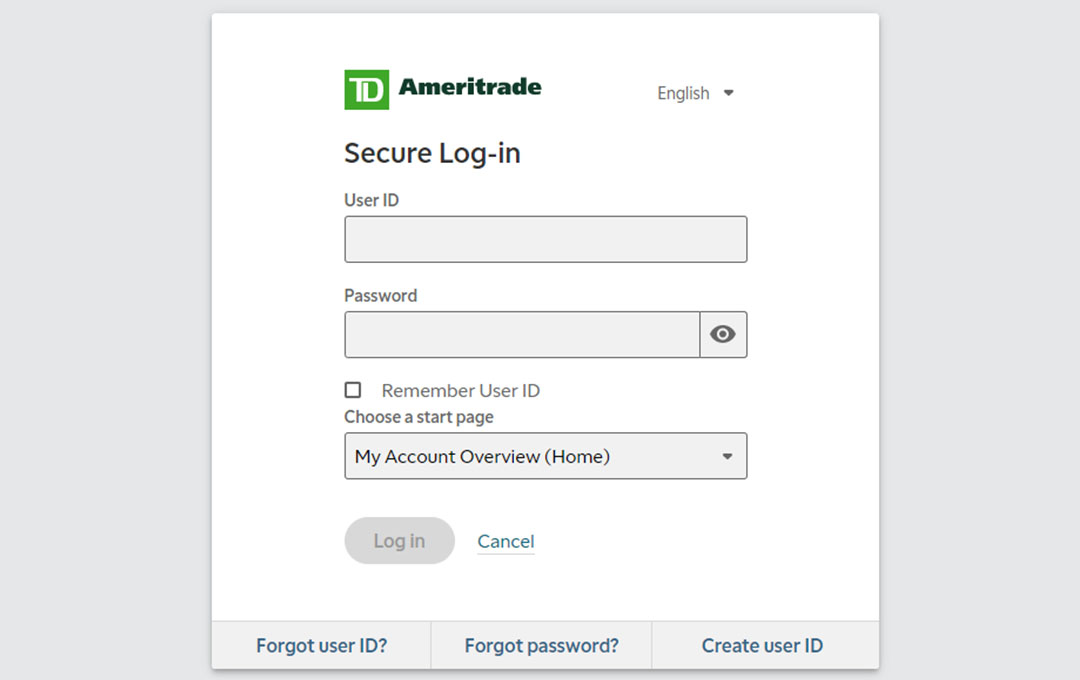 How to Log in to TD Ameritrade Account