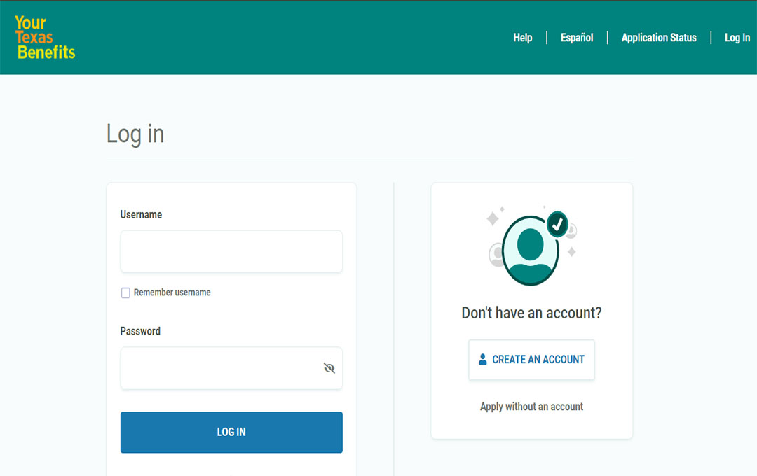 How to Login to YourTexasBenefits Account