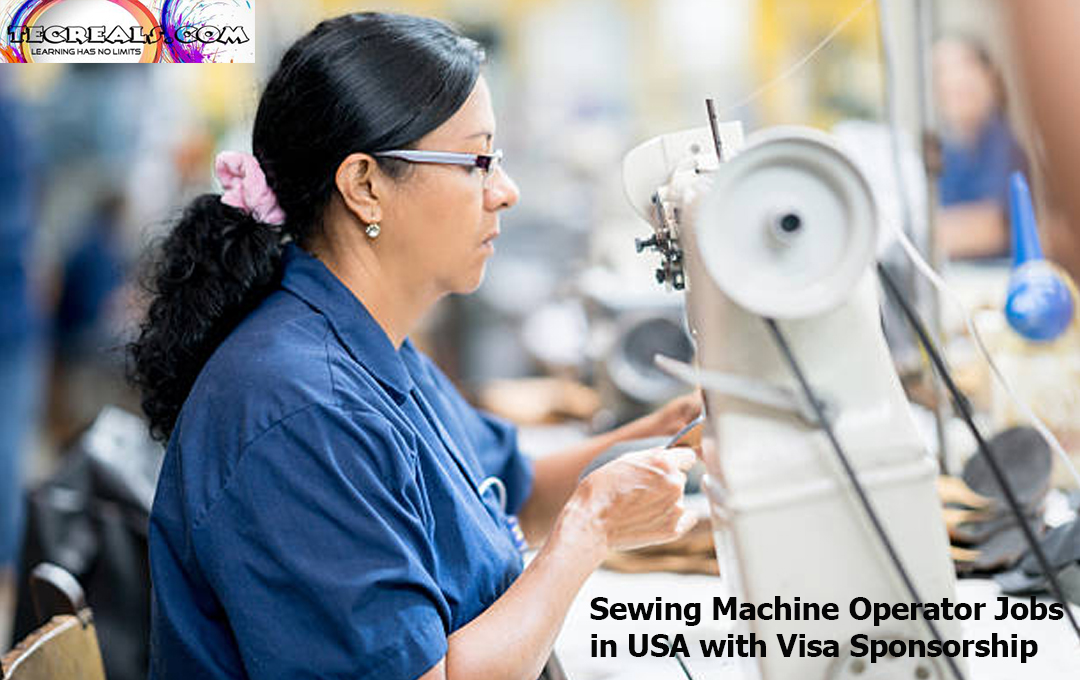 Sewing Machine Operator Jobs in USA with Visa Sponsorship