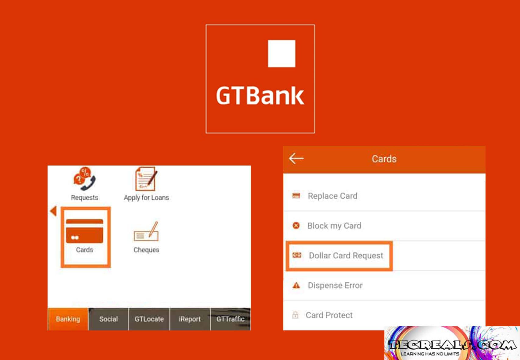 How to Apply for GTBank Dollar Card