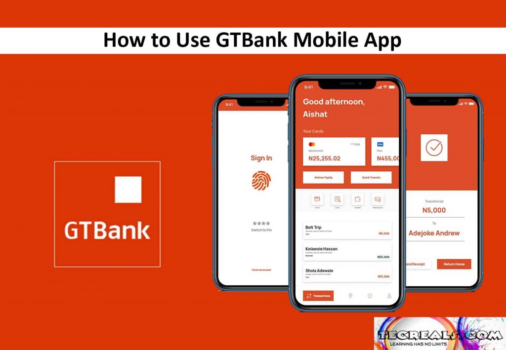How to Use GTBank Mobile App