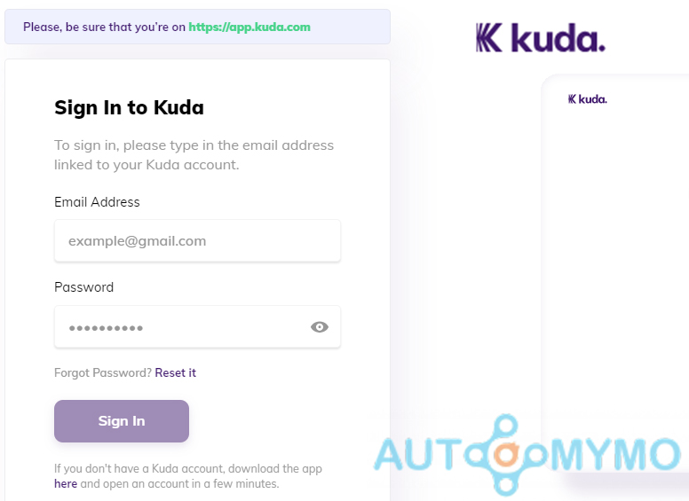 How to Login Your Kuda Bank Account