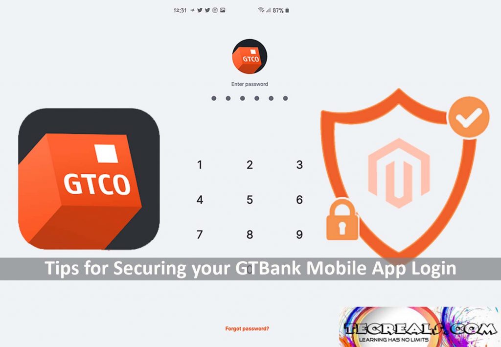 Tips for Securing your GTBank Mobile App Login