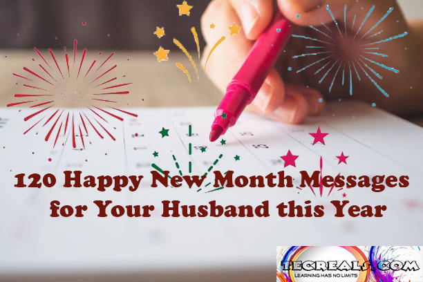 120 Happy New Month Messages for Your Husband This Year