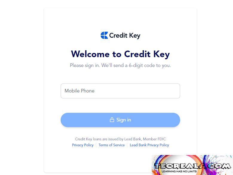 Credit Key Login to your Merchant or Borrower Account