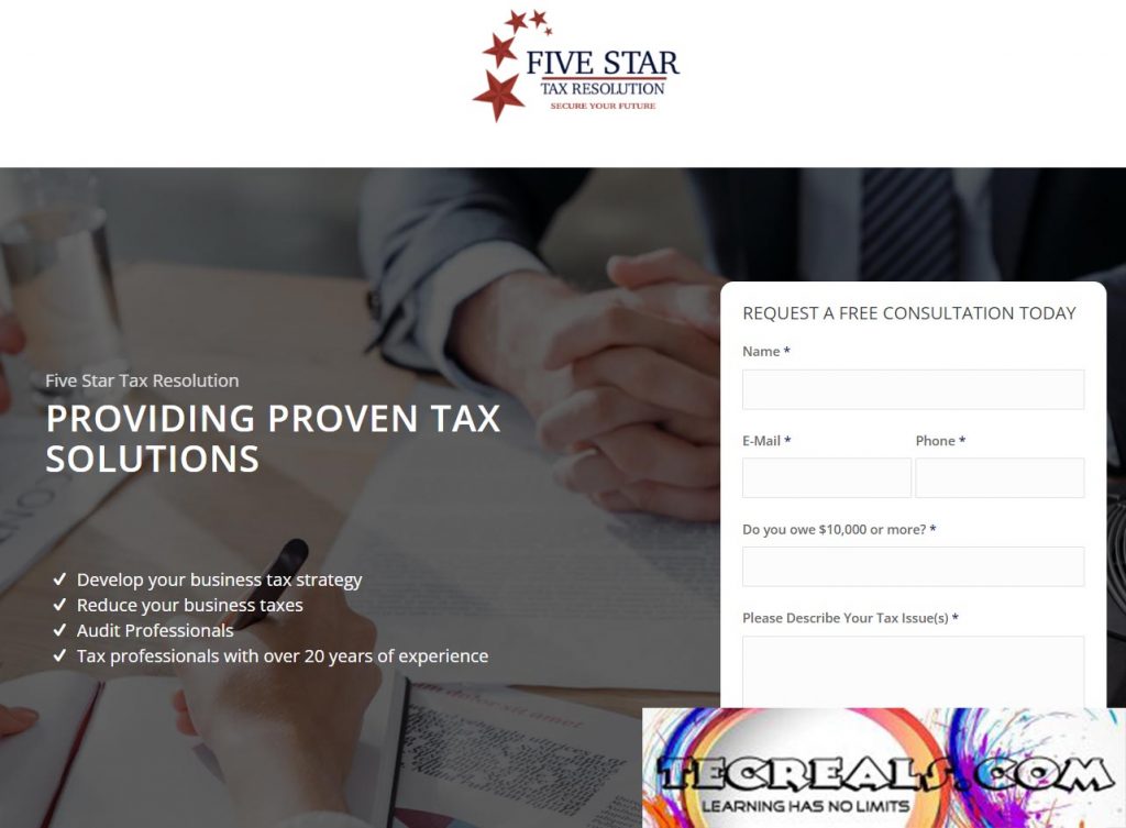 Five Star Tax Resolution: Tax Debt Relief You Can Trust
