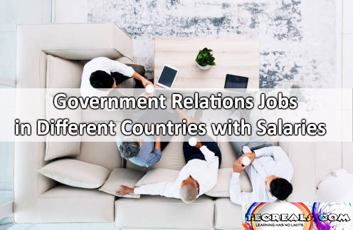 Government Relations Jobs in Different Countries with Salaries Up to $369,590 Yearly