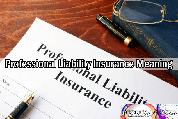 Professional Liability Insurance Meaning