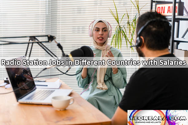 Radio Station Jobs in Different Countries with Salaries Up to $75,000 Yearly