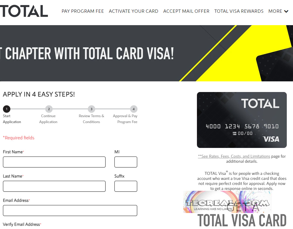 Total Visa Card