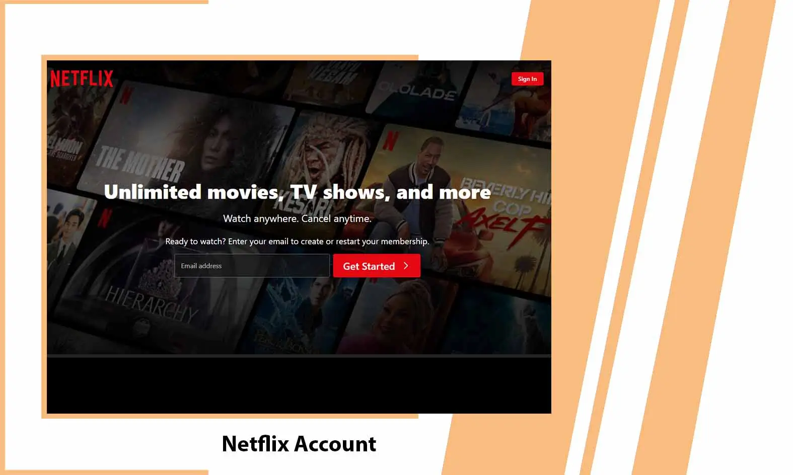 Netflix Account - How to Create a Netflix Account