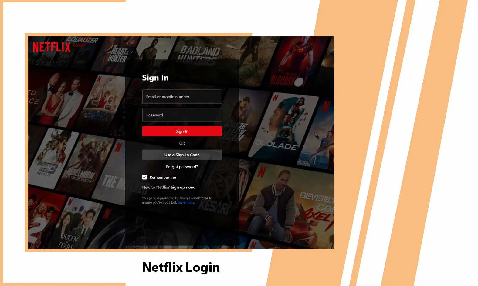 How to Login your Netflix Account